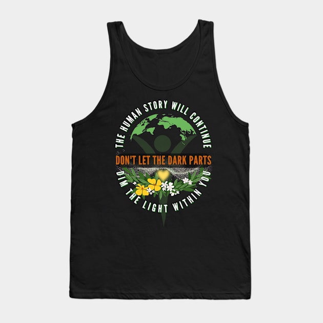 The Human Story Tank Top by Tales T-Shirts Tell